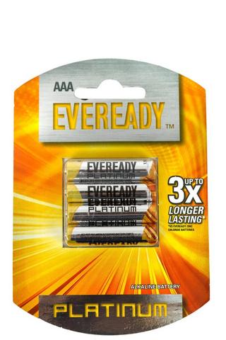 Platinum Aaa Batteries-4 Pack