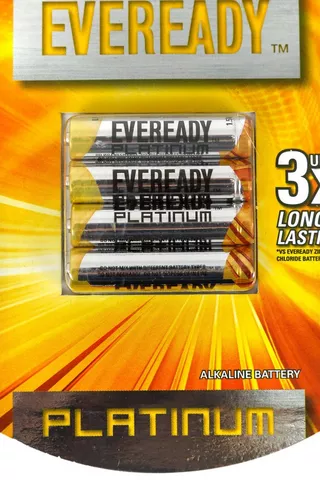 Platinum Aaa Batteries-4 Pack