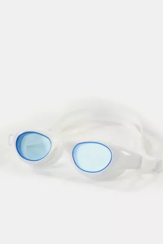 Silver Swimming Goggles - Adults'