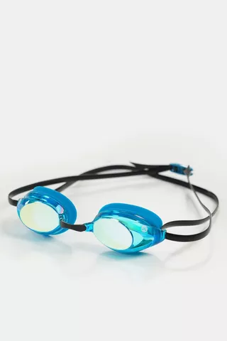 Bronze Racer Swimming Goggles - Adults'
