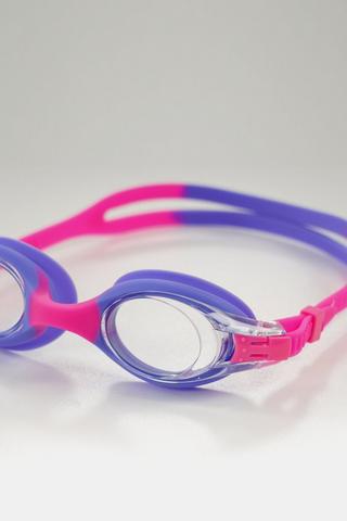 Silver Junior Swimming Goggles - 6 To 10 Years