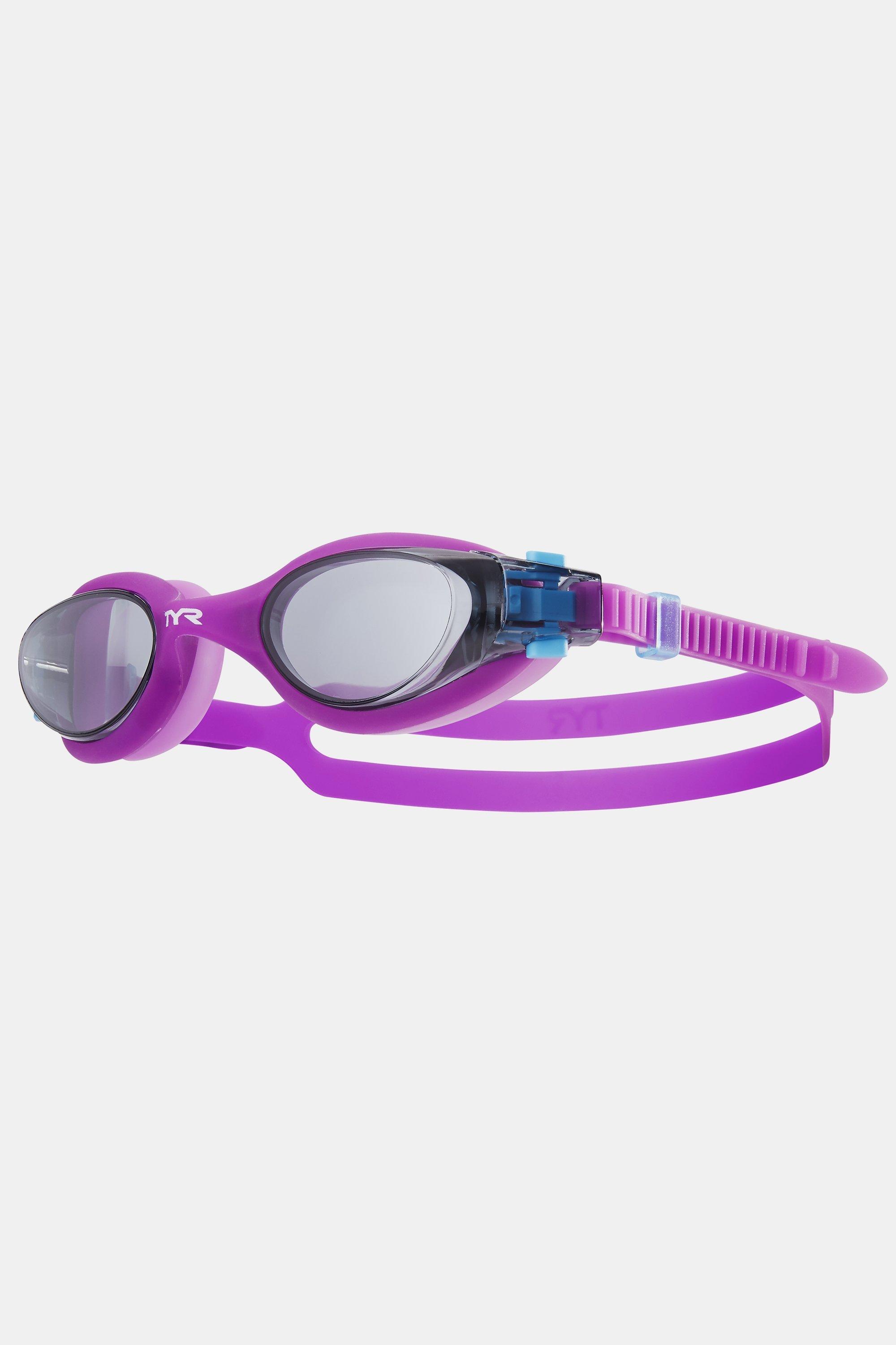 TYR Vesi Occhialini Da Nuoto Donna – Specchio, Lenti Curve In Policarbonato, Protezione UV, Guarnizioni In Gomma