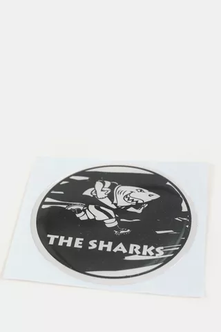 Sharks Dome Sticker - Medium