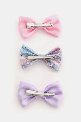 3-pack Bow Clips