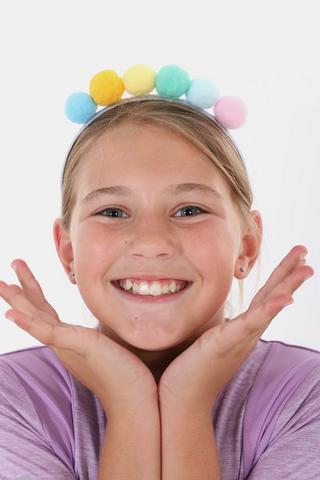 Pom-pom Alice Band
