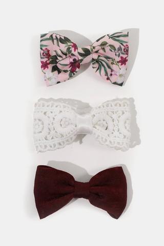 3-pack Bow Clip