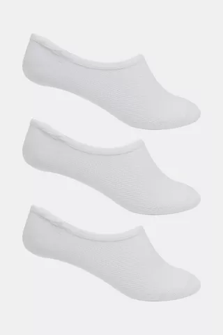3-pack Seamless Secret Socks