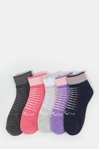 5-pack Cushioned Socks