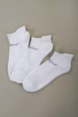 3-pack Cushioned Socks - 8 To 12