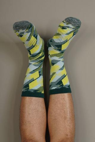 Print Crew Socks