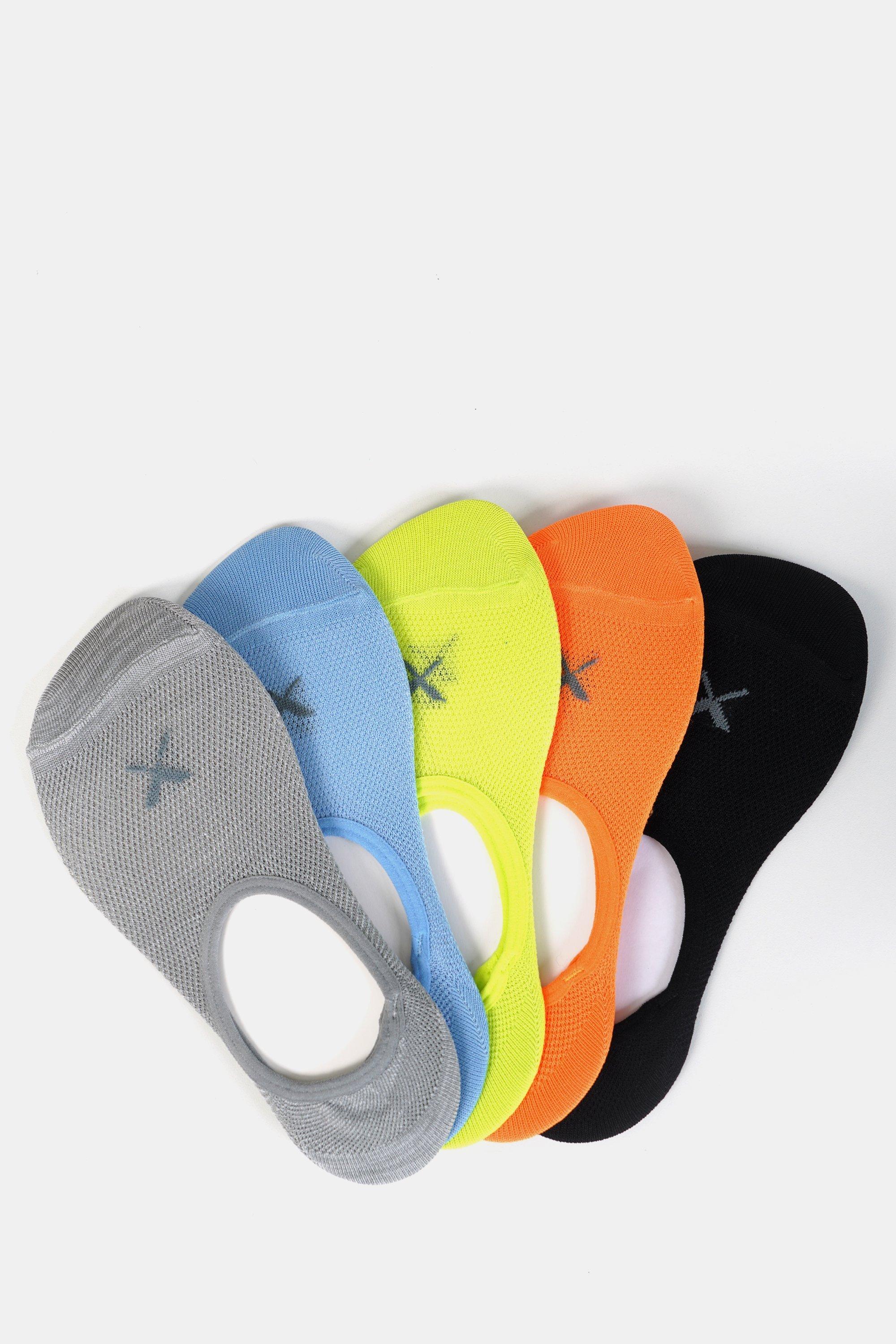 5pack Seamless Knit Secret Socks