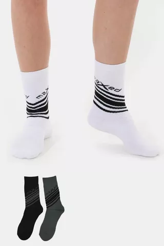 3-pack Tennis Socks - Size 3 To 7