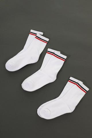 3-pack Sport Crew Socks - Boys