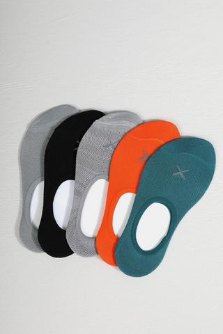 5-pack Seamless Secret Socks
