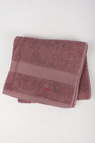 gym towel, sweat towel, towel, cotton, pink logo towel