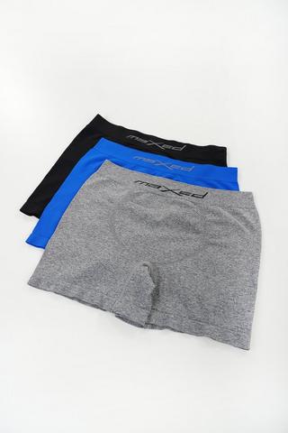 3-pack Seamless Knit Boxer Briefs