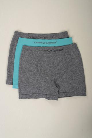 3-pack Seamless Knit Boxer Briefs