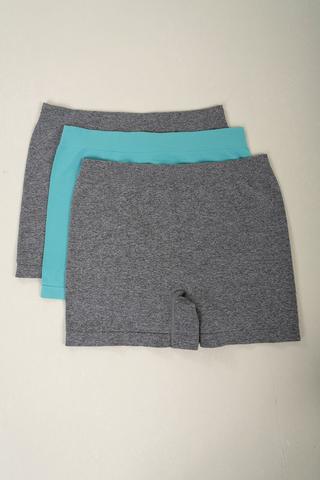 3-pack Seamless Knit Boxer Briefs