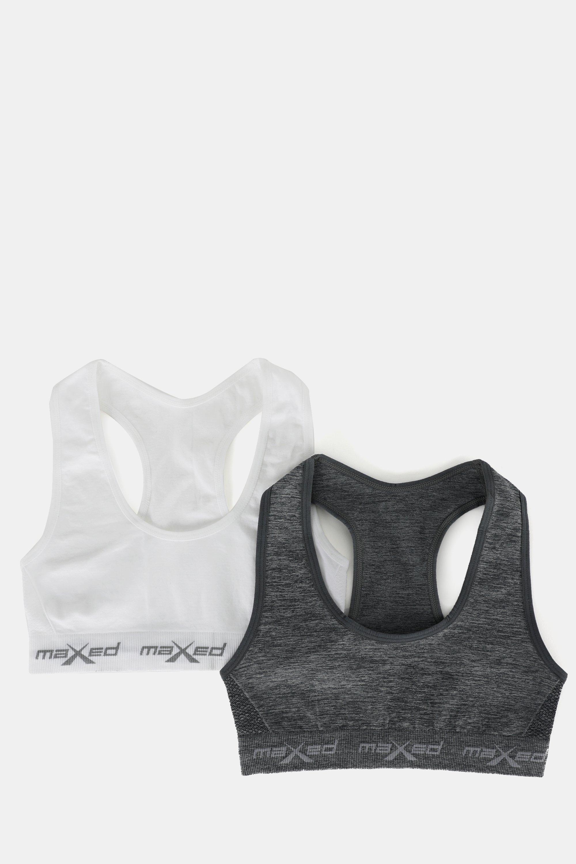 2-pack Seamless Knit Sports Bras