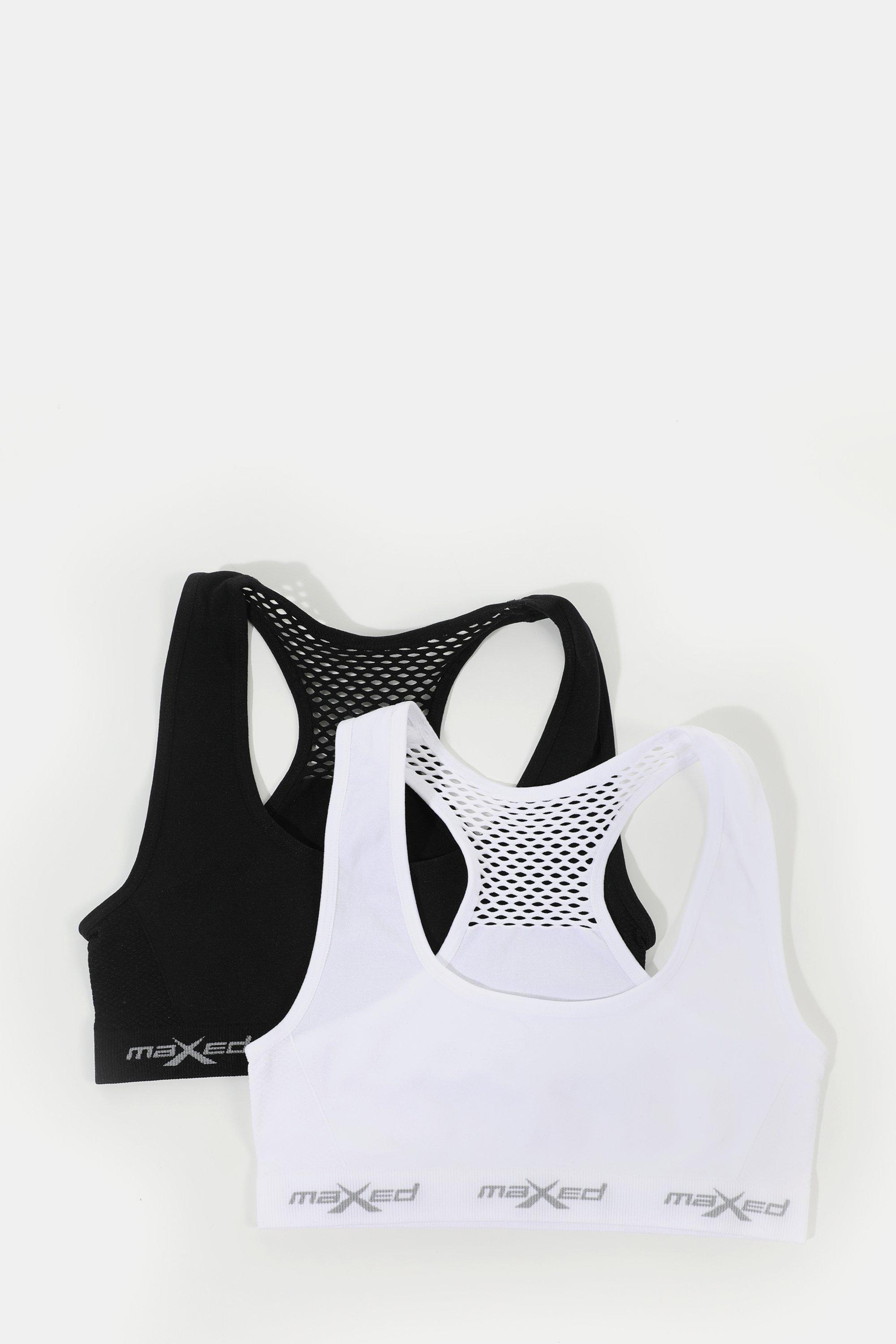 2-pack Seamless Knit Sports Bras