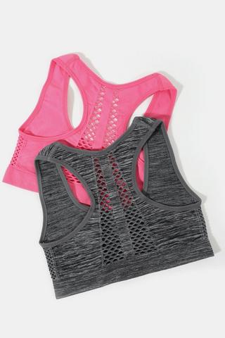2-pack Girls' Sports Bras