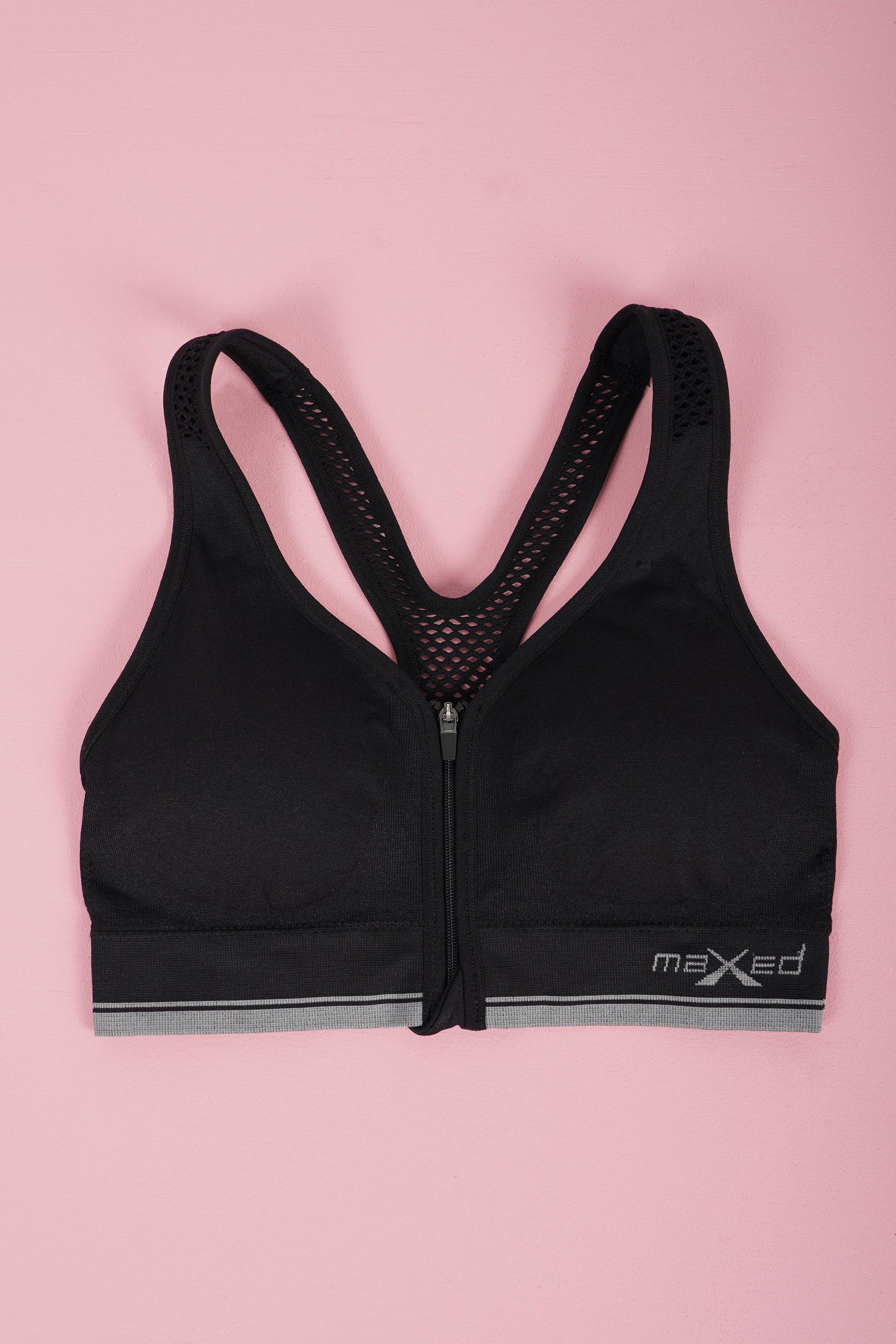 Deals on MRP Sport Seamless Knit Racerback Sports Bra