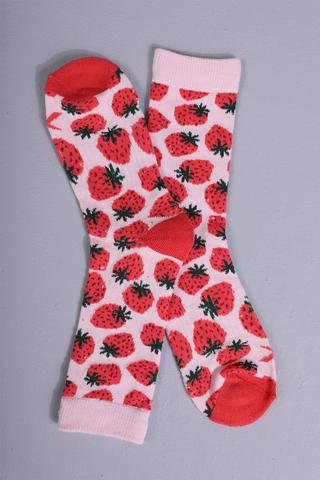 Cotton-rich Print Socks