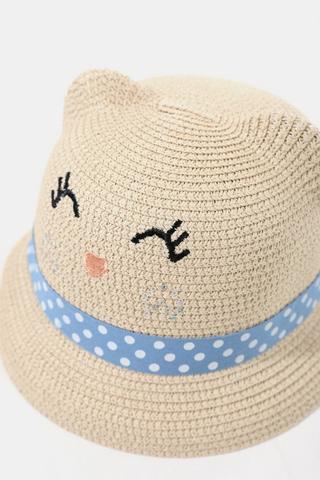 Cat Straw Hat