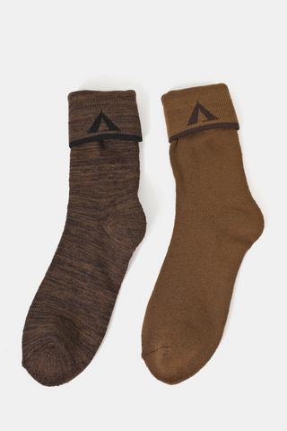 2-pack Cotton-rich Socks