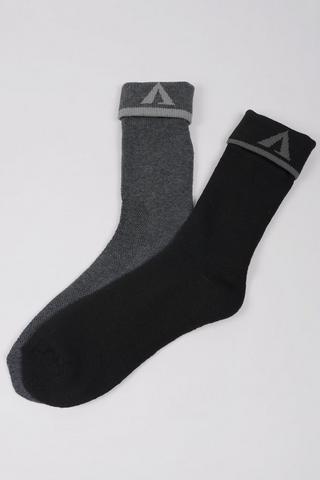 2-pack Cotton-rich Socks