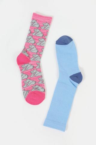2-pack Project Rhino Cotton-rich Crew Socks