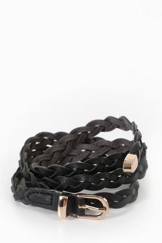 Braided Pu Belt