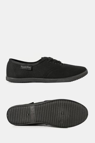 Lace-up Plimsole