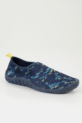 Print Aqua Socks