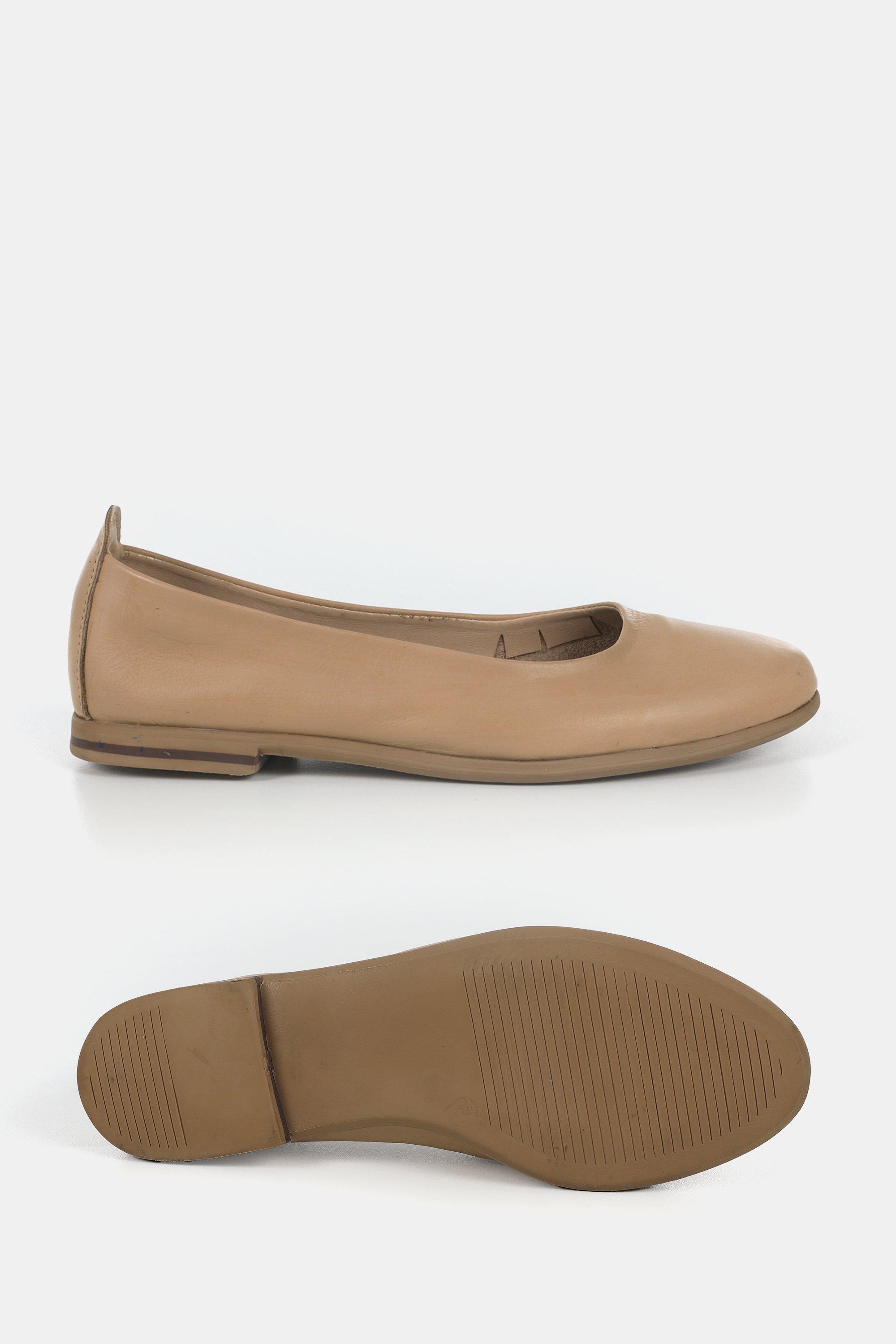 genuine leather pumps