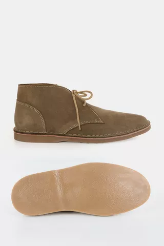 Leather Desert Boot