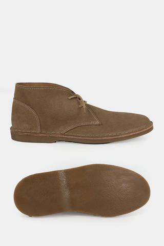 Leather Desert Boots