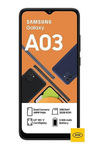 Samsung A03 Black