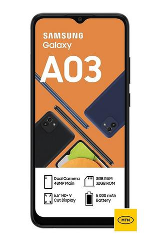 Samsung A03 Black