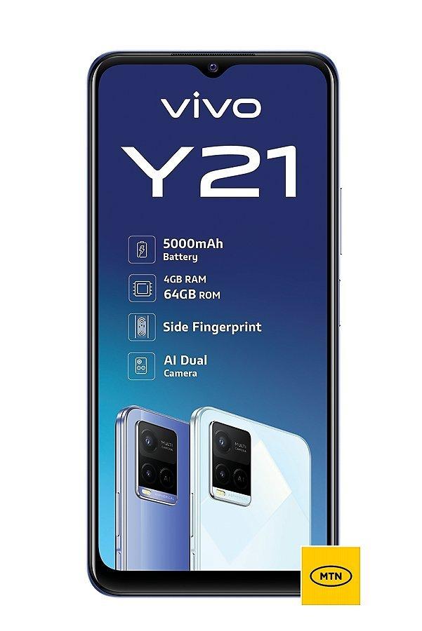 vivo-y21-blue
