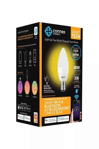 Connex Smart Wifi Bulb 45w LED Bayonette