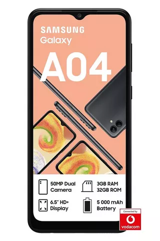 Samsung A04 Black