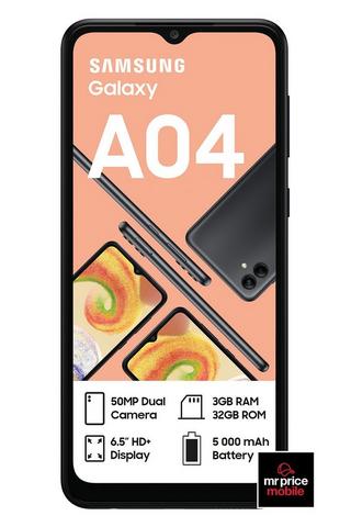 Samsung A04 Black