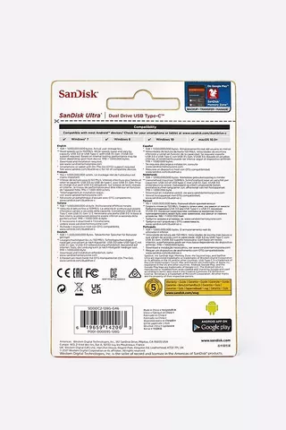 Sandisk Ultra Dual Drive Type C 128gb