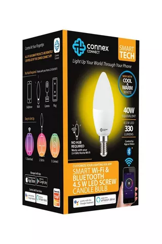 Connex Smart Wifi Bulb 45w LED Screw