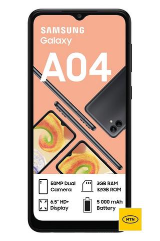 Samsung A04 Black