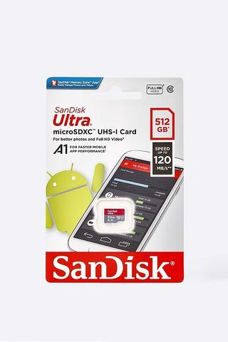 SanDisk Ultra microSDHC UHS-I 512GB - Class 10