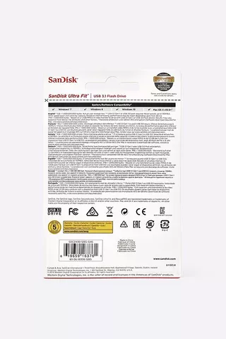 Sandisk Ultra Fit Usb 128gb