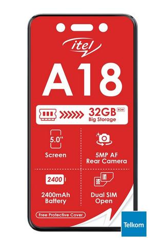 Itel A18 Blue