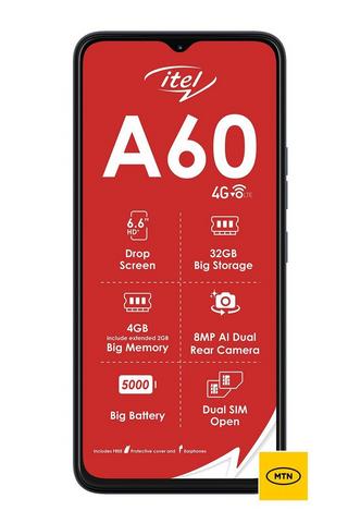 Itel A60 Black